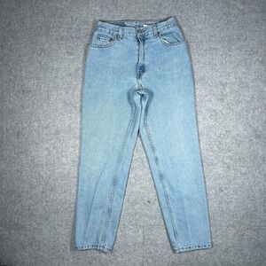Vintage Levi's Denim Jeans Womens 6 MIS S Light Blue 550 Relaxed Fit Tapered Leg